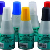 红蓝黑紫白色 金属塑料印油 德国NORIS诺丽色 191快干不灭型印油