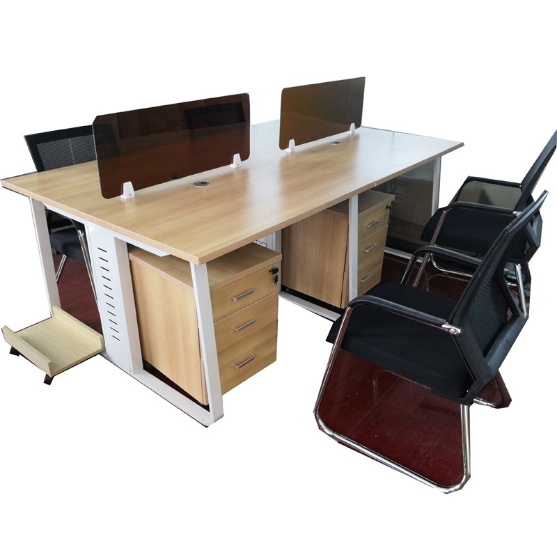 常州现代员工位职员办工作桌办公室员工卡位屏风办公桌简约