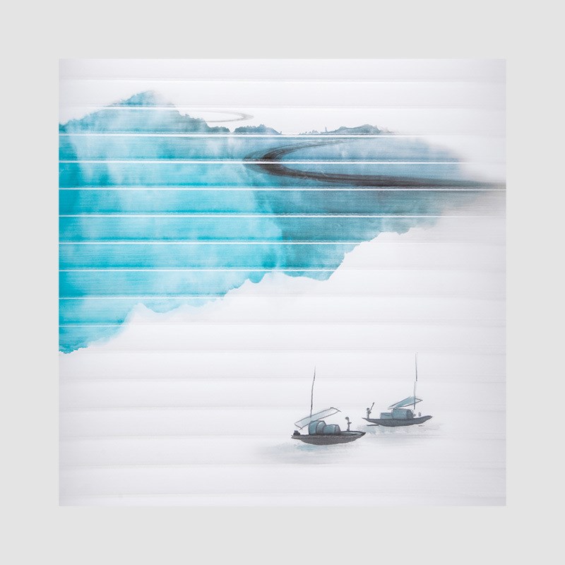 香格里拉窗帘柔帘卷帘百叶窗客厅卧室办公室卫生间厨房阳台遮光帘