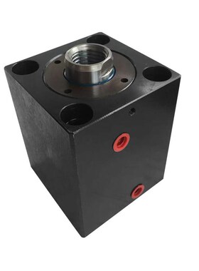 立式薄型油缸CXSD液压模具微型缸活塞式方形小油缸内外牙方形夹具