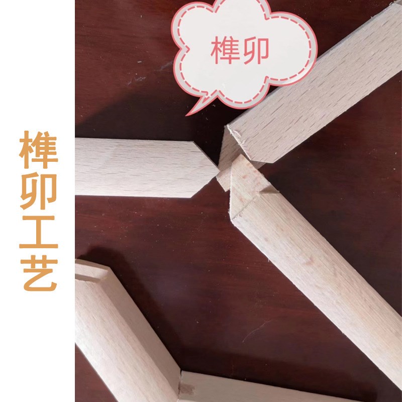 东阳木雕中式月洞门定制实木仿古门窗客厅装修月亮门博古架圆拱门