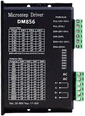 DM856-AC DSP数字式57/60/86型步进电机驱动器 交直流通用供电