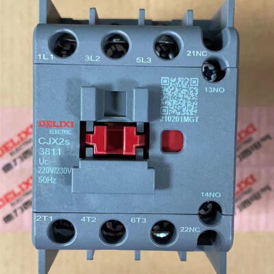 德力西交流接触器CJX2s 3810 3801 3811 220v 380v