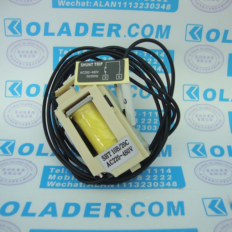 现代HYUNDAI 断路器分励脱扣器 SHT-10B/20C 适HIBH103/HIBS103