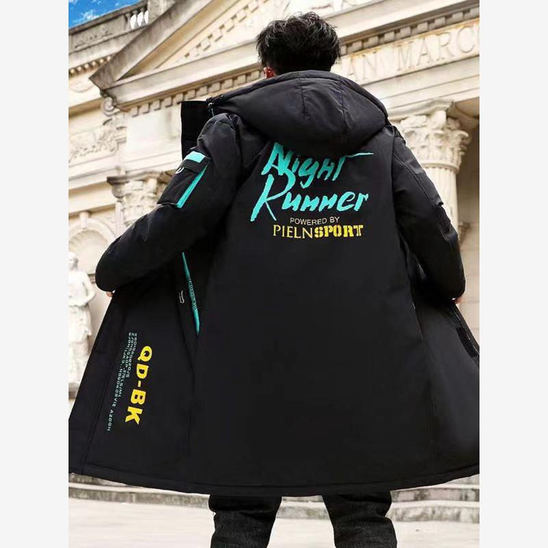 中长款羽绒棉服男初中高