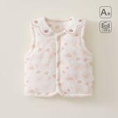 婴儿马甲春秋冬外穿保暖儿童马夹棉男宝宝坎肩夹棉新生儿背心女孩