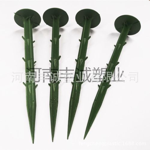 塑料倒刺钉园艺地钉园林地钉防草布地钉除草布地钉两色/500个