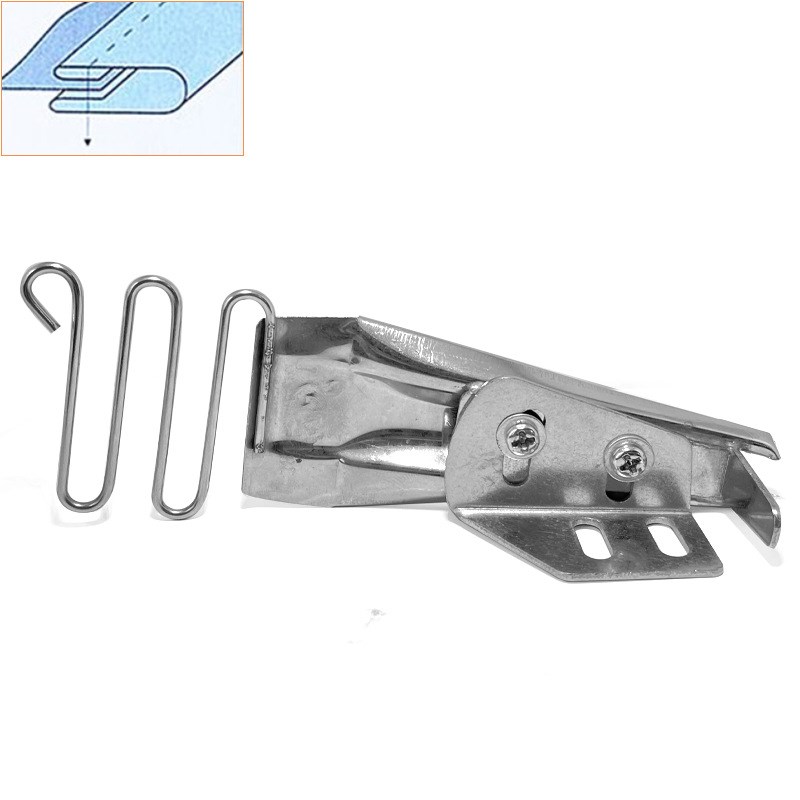 工业缝纫机拉筒工具高头车双回口拉筒四折包边器4折光边撸子