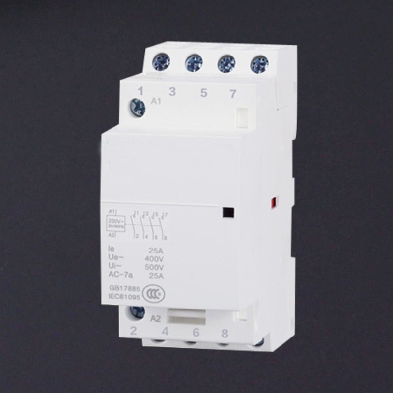 模数化家用小型接触器NCH8-16A 4P 交流接触器 自动型 SCH8