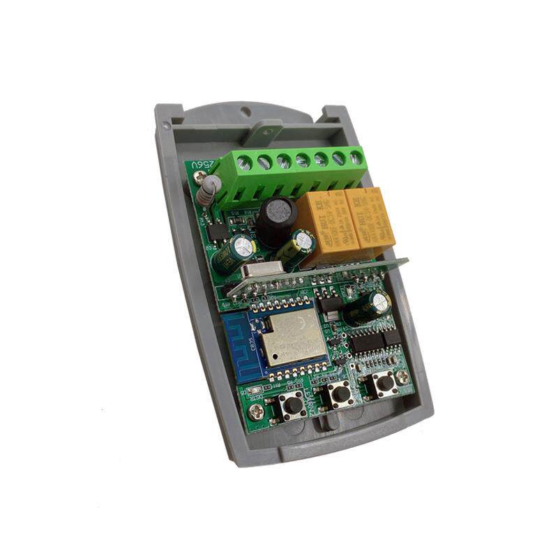 Tuya WIF Zigbee 宽电压滚动码两路接收器 车库门 2CH 433.92Mhz