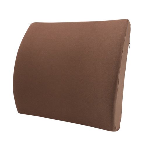 简约商务纯色记忆棉腰靠 康乐屋办公室车内车用靠腰靠垫靠背