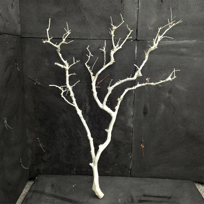 原木干树枝造景干枝装饰酒店枯枝设计真树枝墙面装饰吊灯树枝装饰