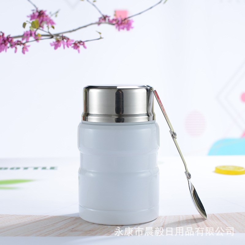 焖烧杯304不锈钢多用途真空保温焖烧罐 上班族便携饭盒礼品定 制