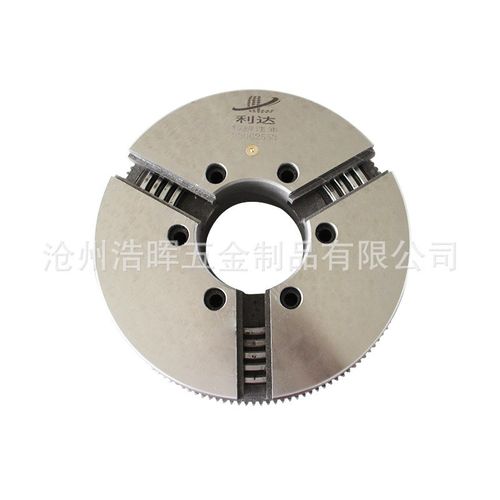 球墨铸铁 大通孔三爪卡盘 激光切割设备自动焊接 卡盘