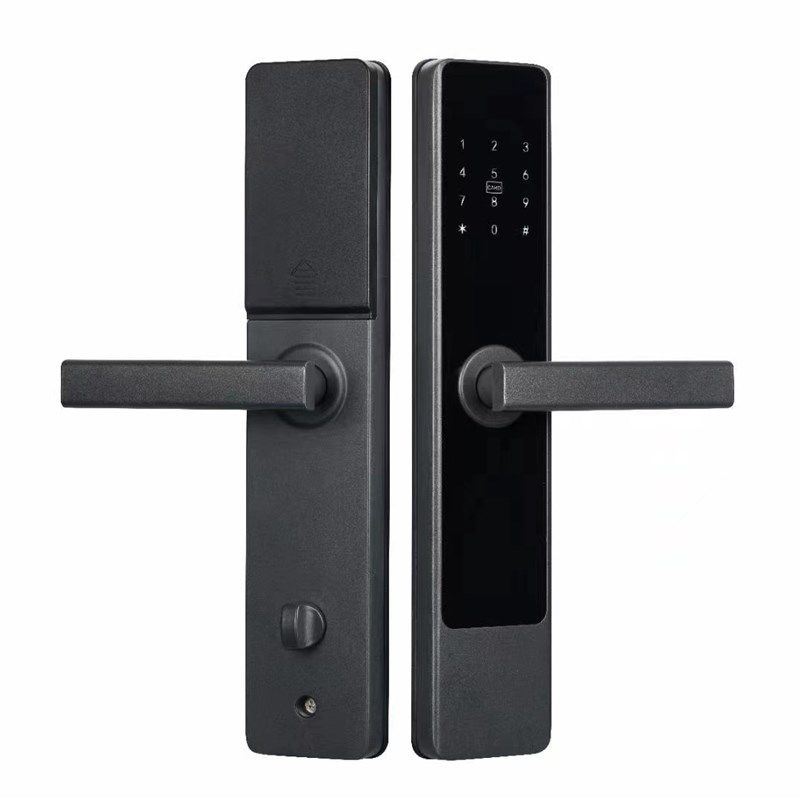 新款酒店宾馆感应刷卡智能防盗门公寓密码锁出租房木门远程通通锁