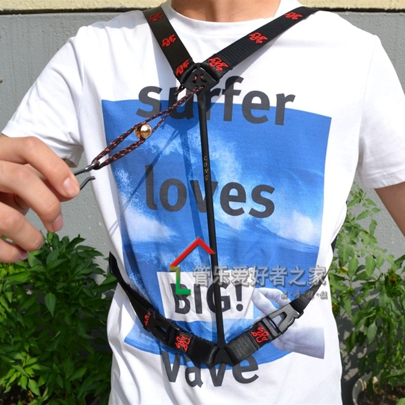 李满龙老师 龙牌 萨克斯 大管巴松双肩背带脖带吊带挂带