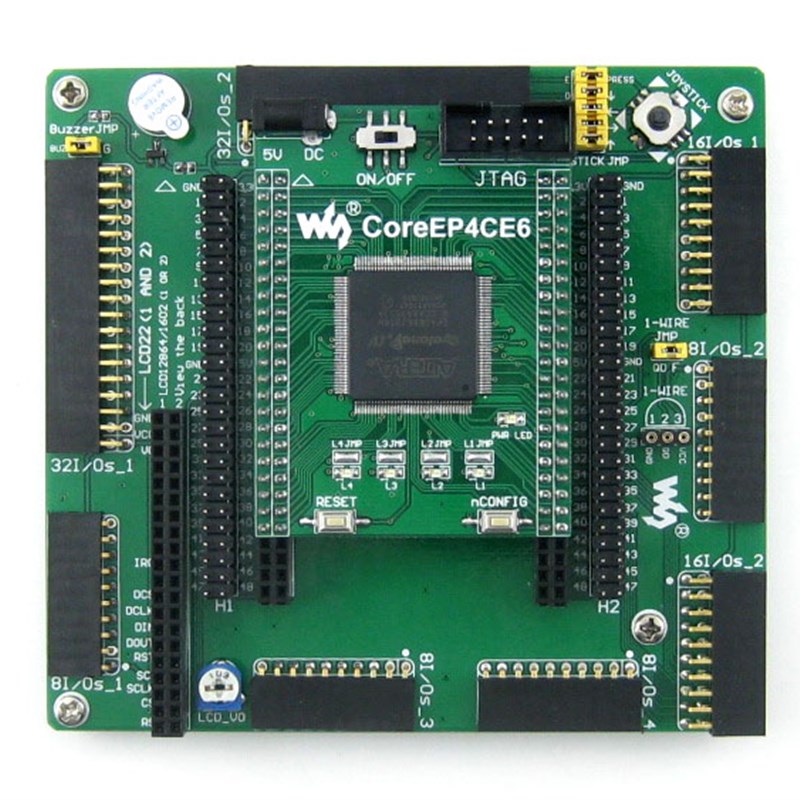 微雪 EP4CE6E22C8N开发板 FPGA学习板 核心板 标准版本