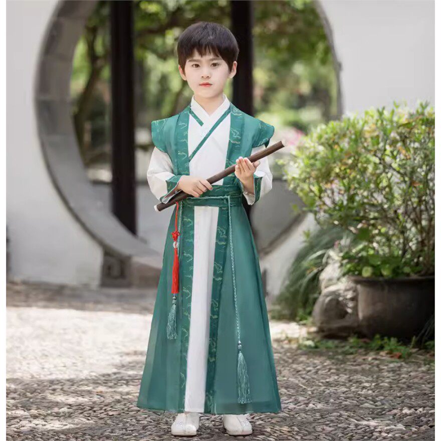 童装男童汉服夏款古风套