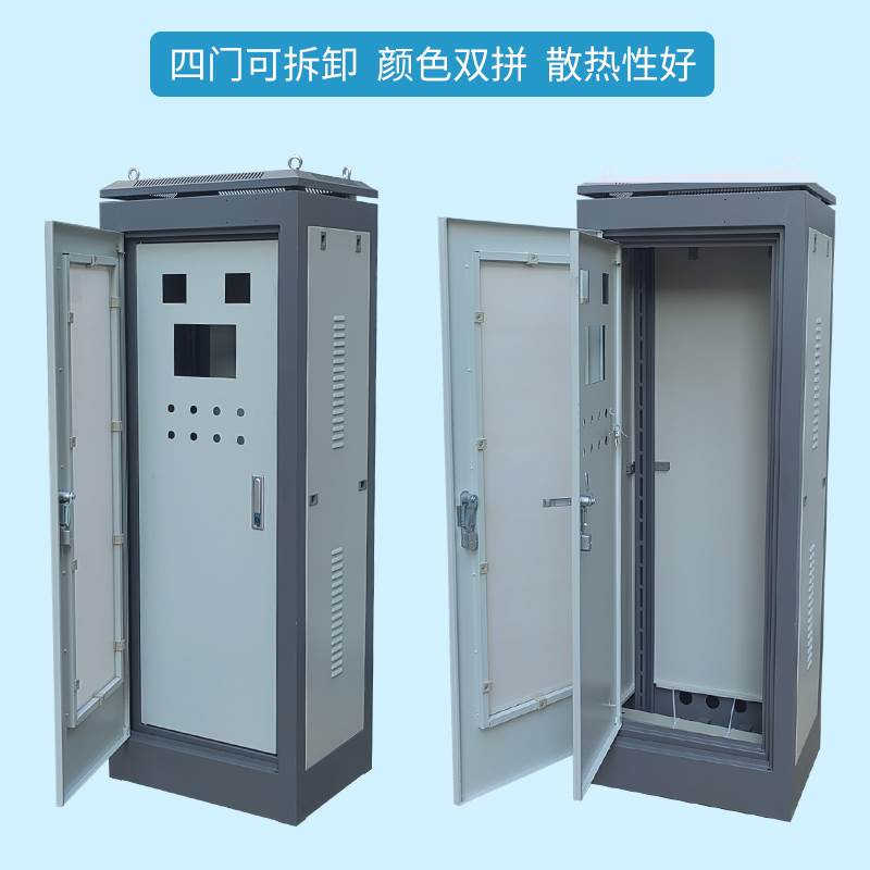 动力柜双门配电柜变频箱体恒压供水柜体PLC控制柜壳体XL-21配电箱