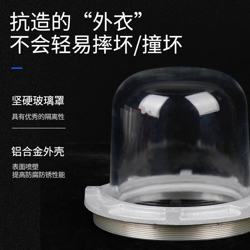 九正BBJ-3防爆声光报警器220V24V警示灯LED信号灯闪烁报警灯12V