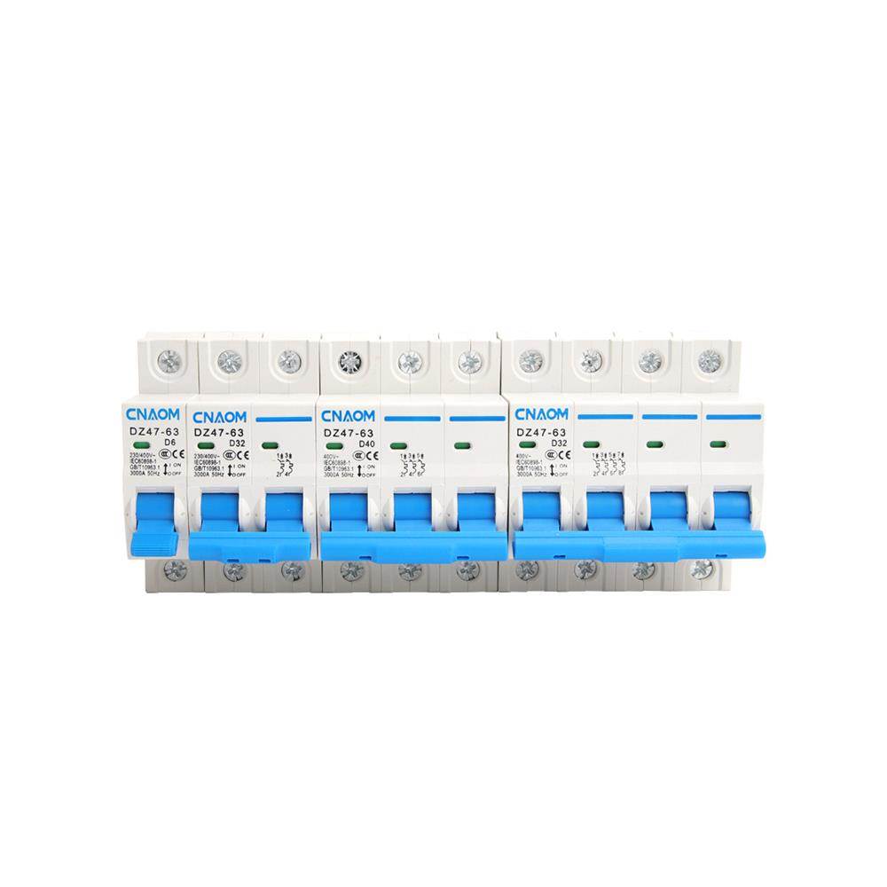 d型家用空气开关Dz47-63三相1P2P3P4P开关小型断路器6A-63A空气开