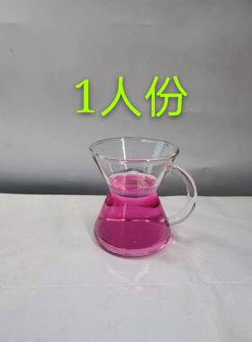 chemex手冲壶chemex咖啡壶1人份3人份6人份玻璃咖啡壶
