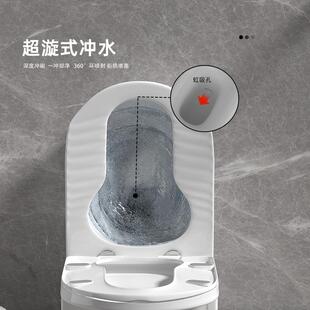 两用马桶蹲坐一体式 座便器双用蹲便器蹬坐厕二合一 可蹲可坐虹吸式