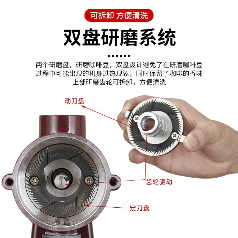 1/4吋套筒扳手鹰咖啡磨豆机小型电动意式手冲家用商用咖啡豆研磨