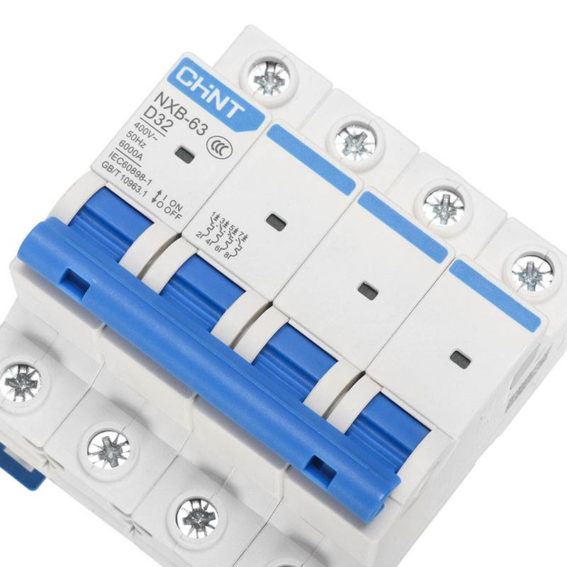 正泰D型DZ47空开NXB家用100A断路器P总空气4开关1三相2电闸3安32a
