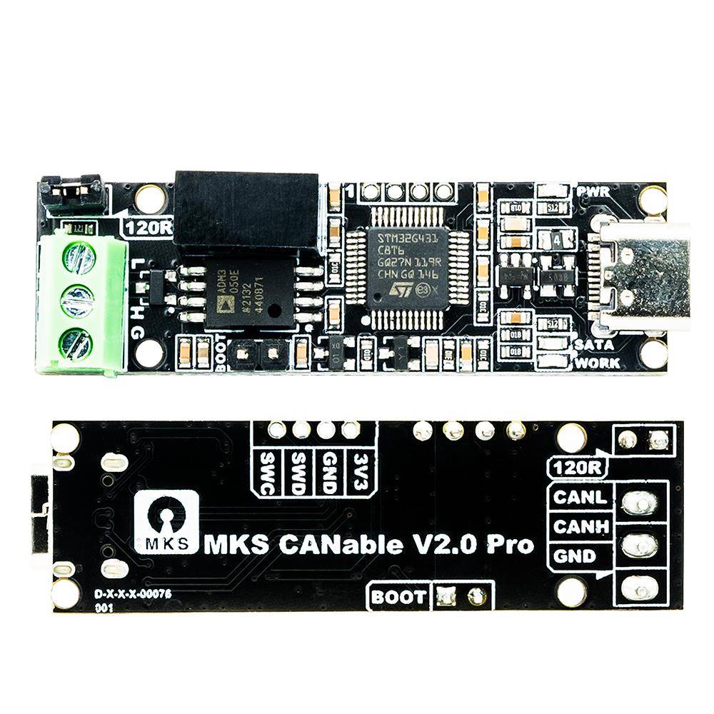 Makerbase CANable 2.0 CAN分析仪USB转CAN适配器 USBCAN 分析仪