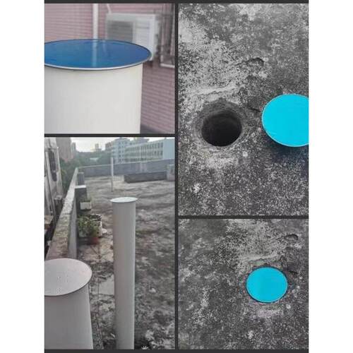 不锈钢50PVC内堵盖75管堵头110管密封盖装饰盖下水道堵塞盖封口盖