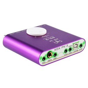 客所思PK3电音笔记本台式手机直播设备主播唱歌喊麦外置声卡