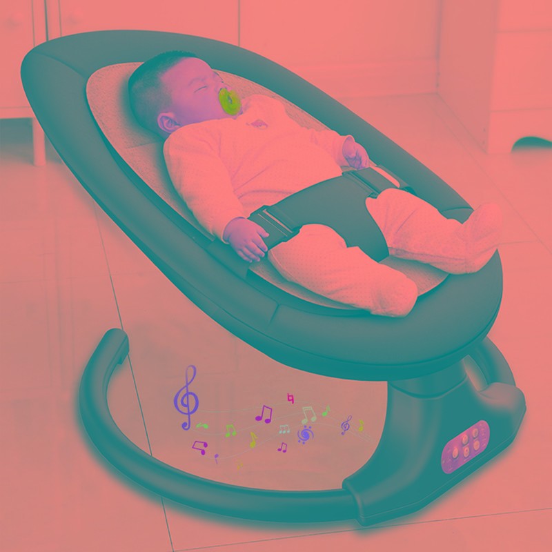 电动婴儿摇椅娃哄神器宝宝躺椅摇篮床安抚新生儿自动哄睡婴儿用品