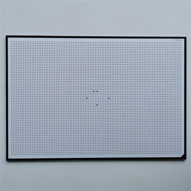 0.005mm精度3D扫描仪3D相机玻璃圆点标定板300220mm3D扫描检测