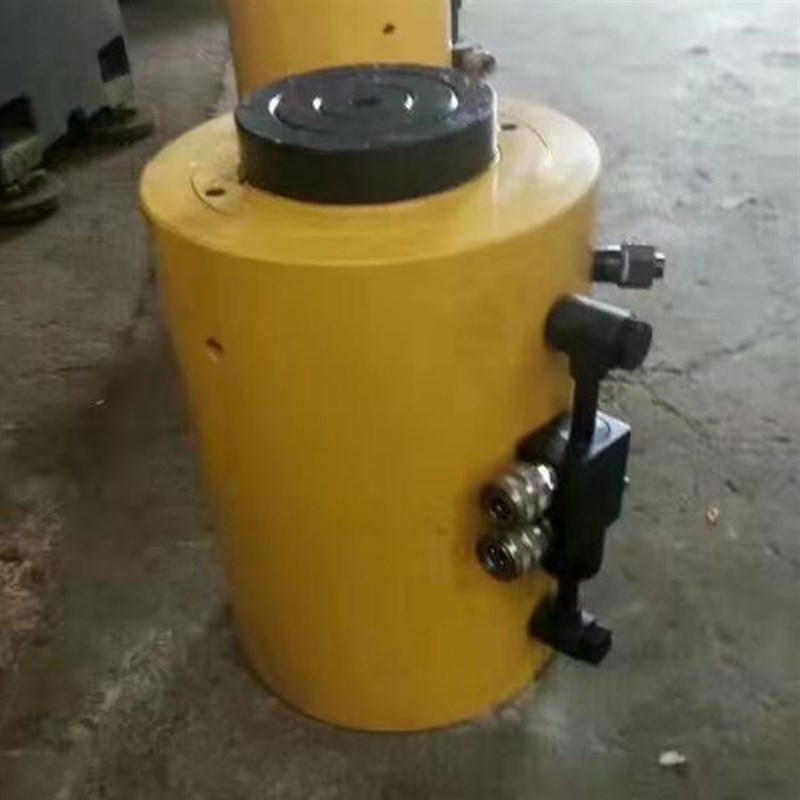 可定做电动液压分离式千斤顶桥梁顶升100T 200T500吨液压顶管机