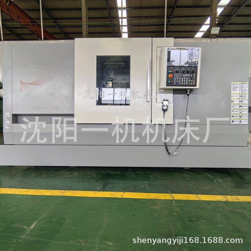 斜床身数控斜车TCK50车铣复合数控车TCK40斜轨小型数控机床