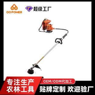 除草机 跨境oem定制割草机家用农用微型汽油打草机果园开荒手持式