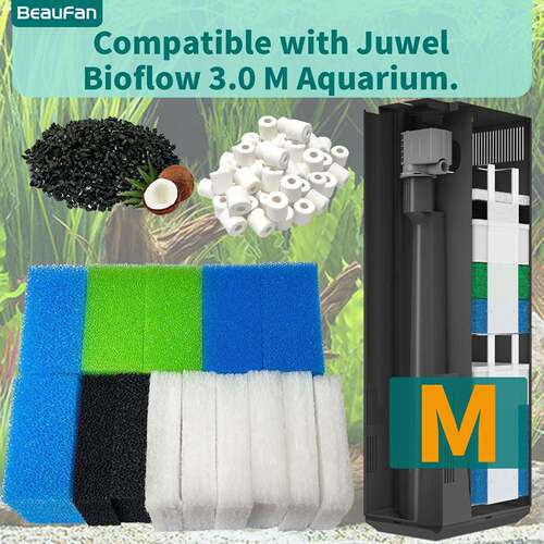 货 适用 Ju境wel C跨omp现act68656/Bioflow 3.0 / M 水族过滤棉