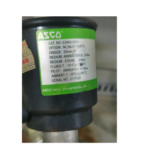 美国美国ASCO角座阀E290A395VI