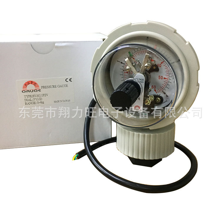 厂家直销 台湾华记SAFE GAUGE PP电接点式压力表 压力计 多种型号