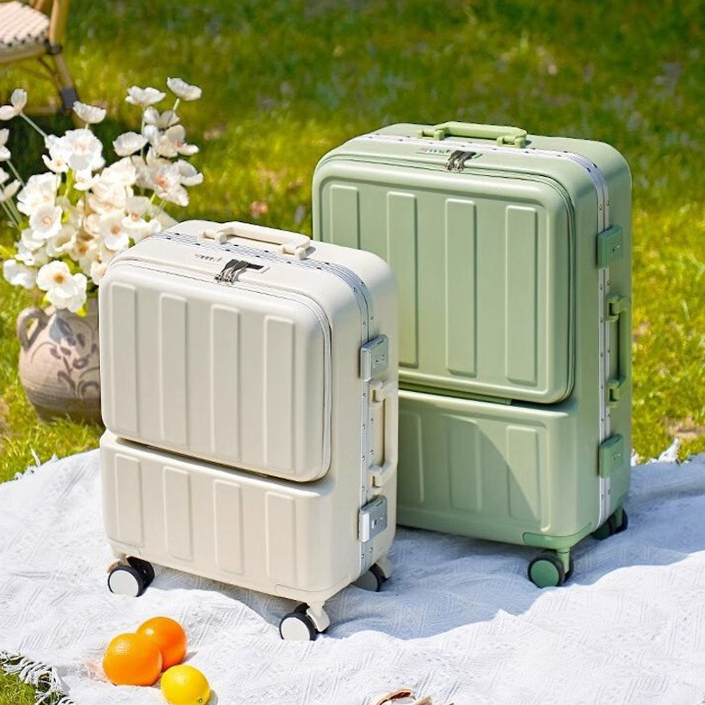 铝框旅行箱多功能行李箱女小型轻便20寸登机箱2026新款学生拉杆箱,箱包皮具/热销女包/男包,旅行箱,淘宝优惠券,粉丝福利购,淘宝优惠卷