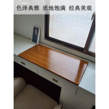 实木木板桌面板吧台防腐防水防晒户外重竹板正方形长条一字板定制