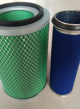 K2030空气滤芯适配福田 解放 凯马 2030铁盖纸芯 货车空气滤清器