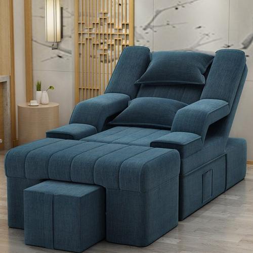 足疗沙发电动足疗按摩床洗脚美甲沙发椅美睫沐足泡脚躺椅足浴沙发