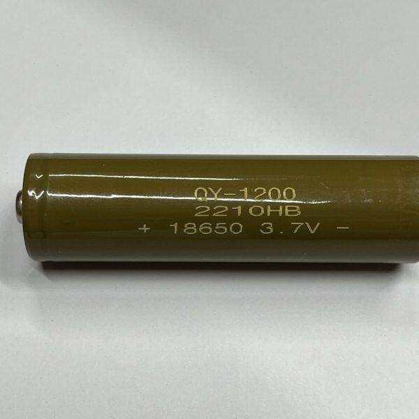 乔裕强光手电台灯 18650锂5号电池 2800mAh QY-1200 2210HB 3.7V