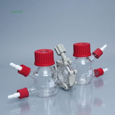 WENOOTE 50ml II型 抱箍款 MEC反应器系统 双室反应器 微生物电池