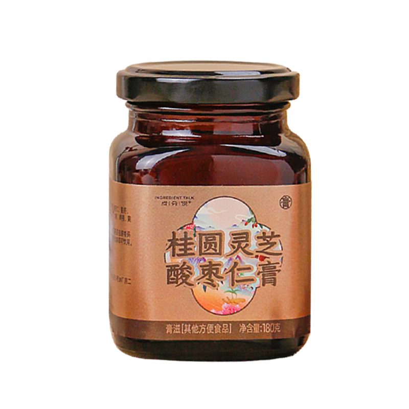 成分说桂圆灵芝酸枣仁膏党参茯苓百合浓缩膏养生膏