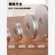 铝合金惰轮轴承滑轮从动轮导轮u型槽定滑轮起重轨道轮pu圆带滚轮