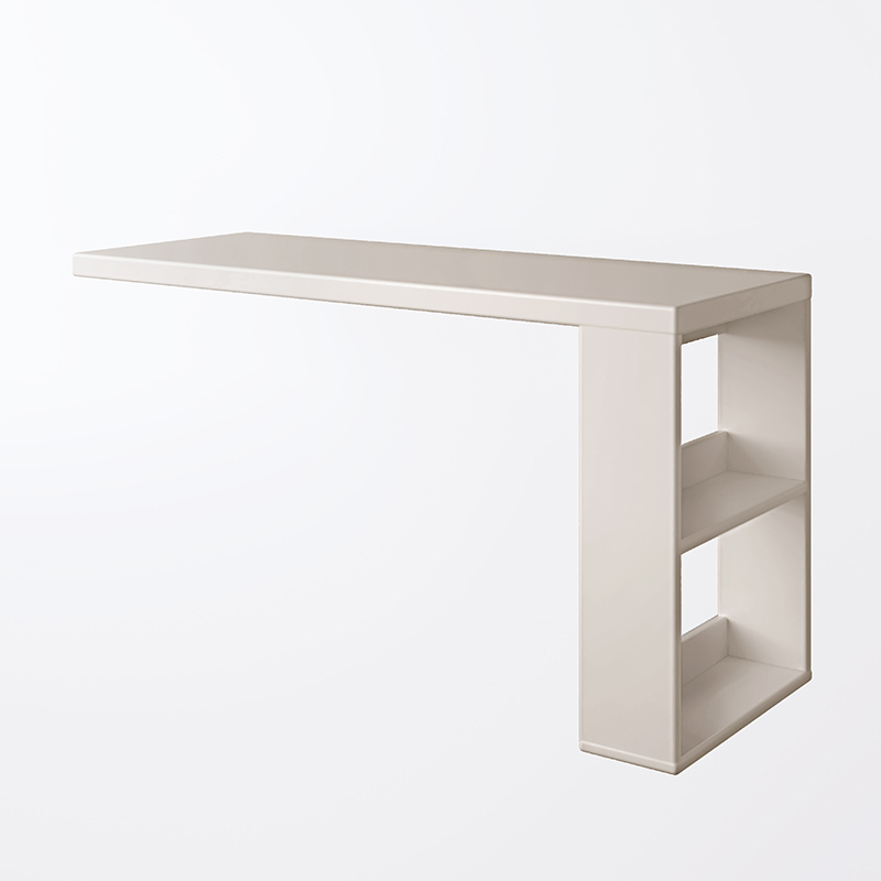 实木飘窗书桌带柜子转角可伸缩桌子卧室电脑桌床边桌学生写字桌子