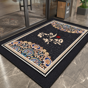 欢迎光临门口地垫商用店铺进门脚垫迎宾地毯踏者生财入户门垫定制